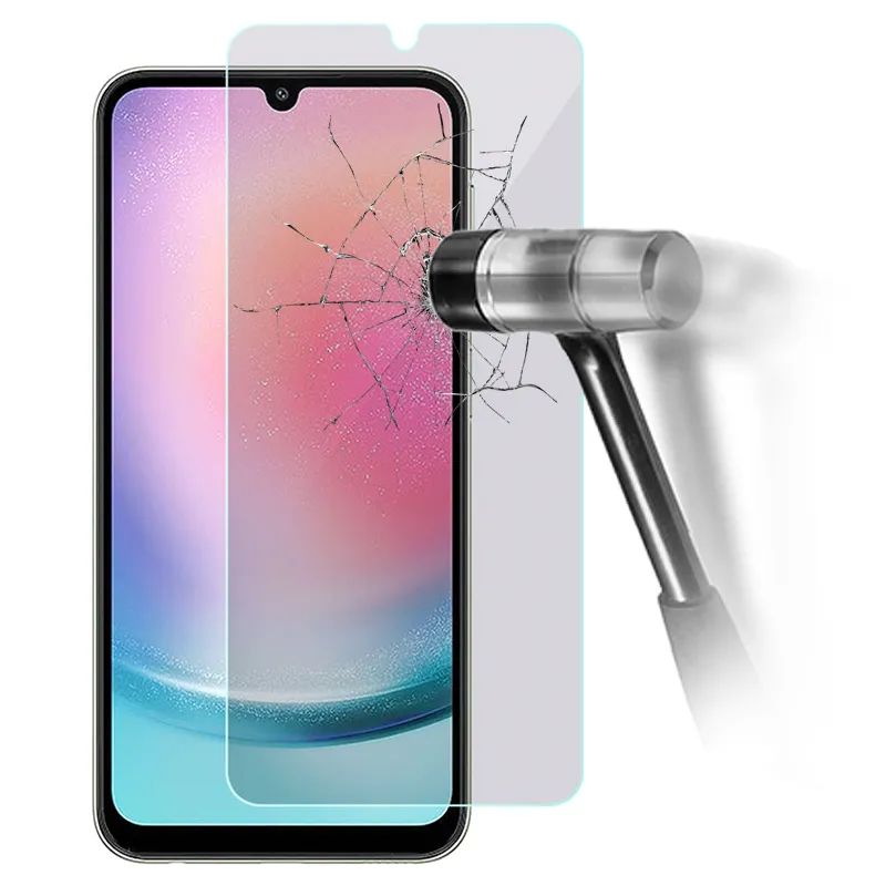 (Paquet de 2) Protecteur d'écran en verre trempé pour Samsung Galaxy A24 4G / A25 5G (Paquet de 2) Protecteur d'écran en verre trempé pour Samsung Galaxy A24 4G / A25 5G